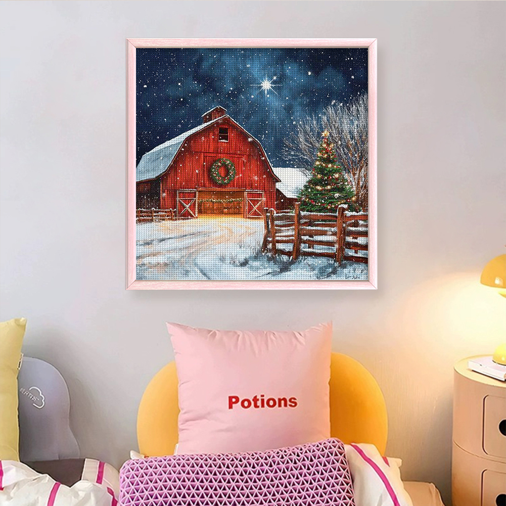 Full Embroidery cotton Thread  - Embroidery Xmas Kits review and price