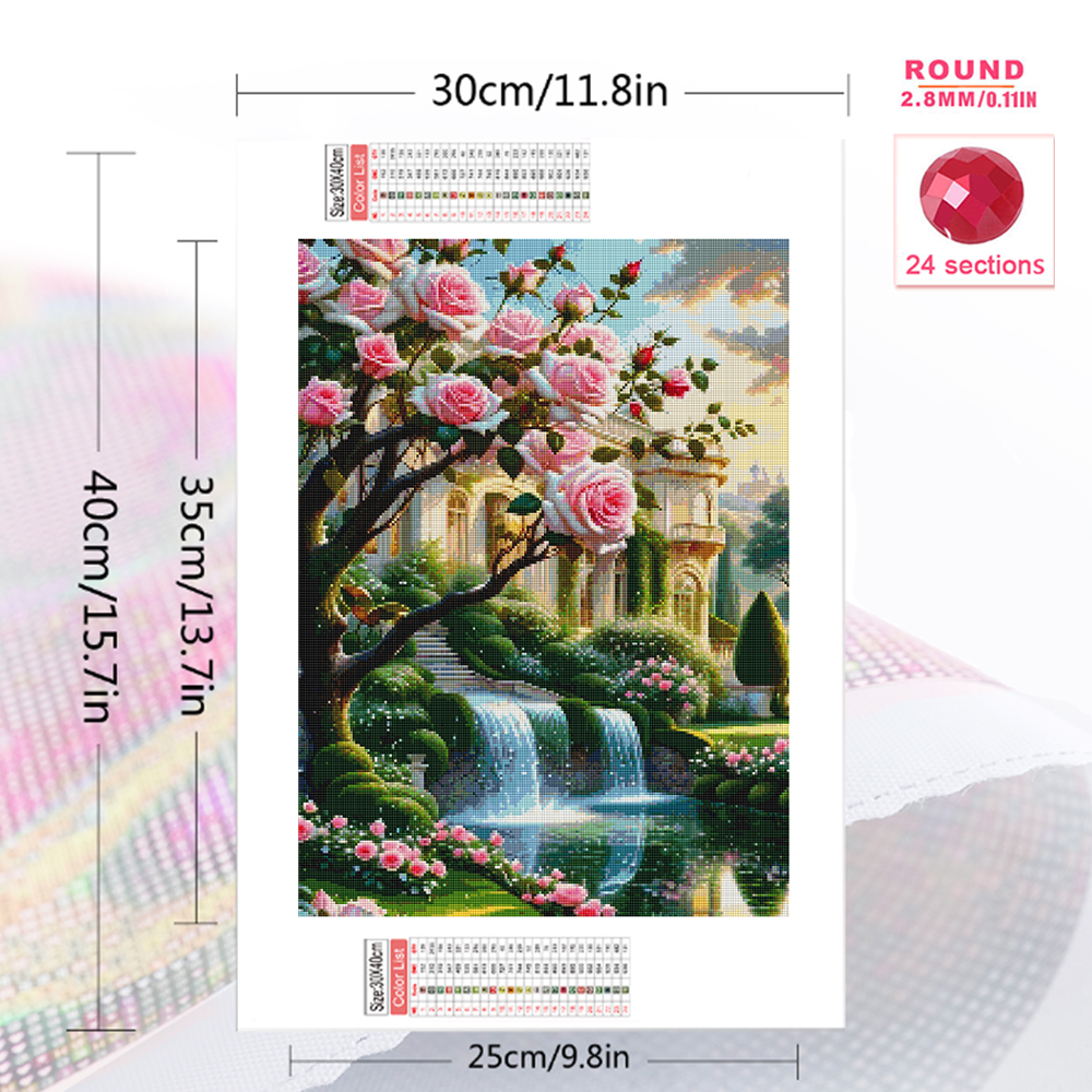 EverShine Diamond Painting Lan - Embroidery Rose Stitch review and price