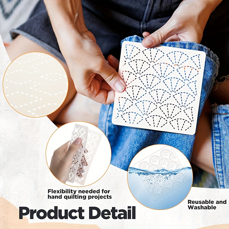 30Pcs Embroidery Templates DIY - Embroidery Ideas review and price