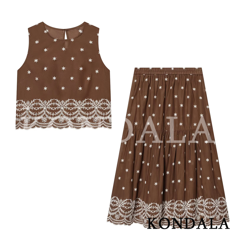 KONDALA Woman Chic Embroidery  - Embroidery Vest review and price