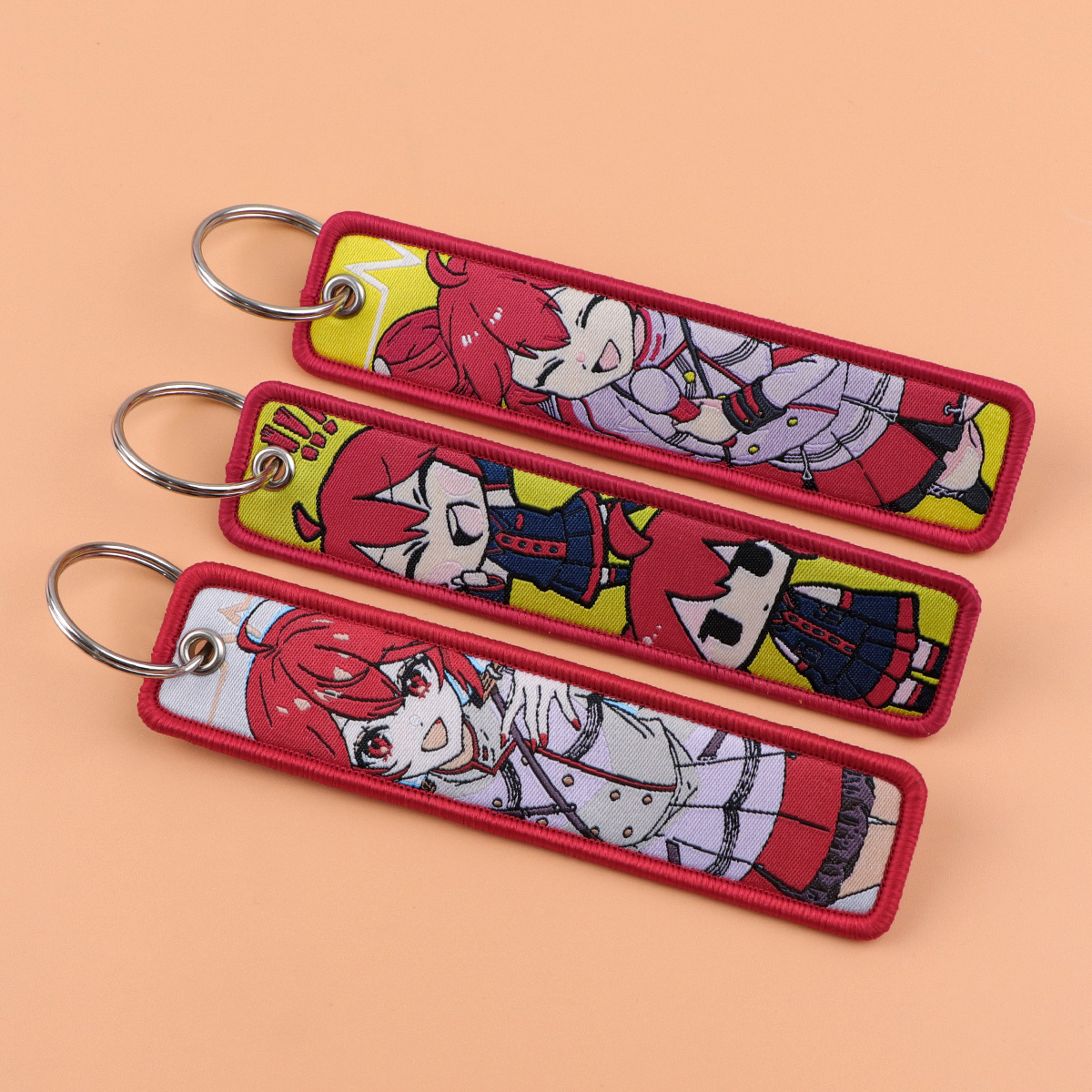 1PCS Cute Girl Embroidered Key - Embroidery Xmas review and price