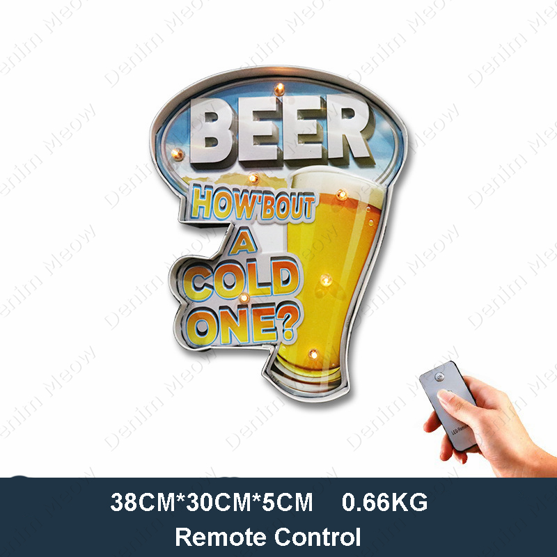 Ice Cold Beer LED Neon Light S - Embroidery Studio review and price