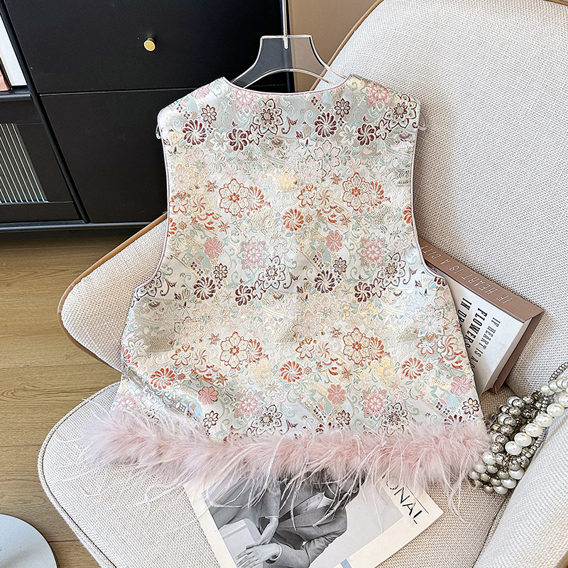 New Chinese Style National Tre - Embroidery Vest review and price