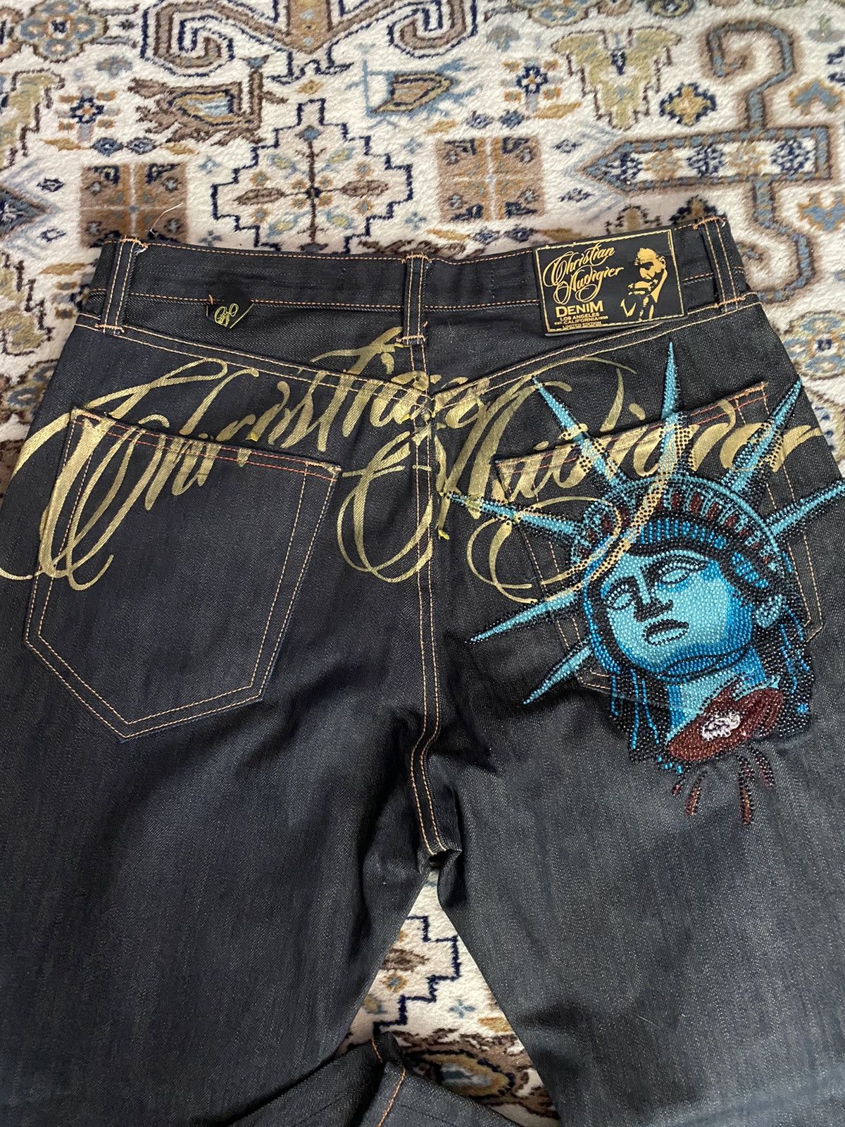Harajuku Y2k 2000s Women Cloth - Embroidery Jeans Sakura review and price