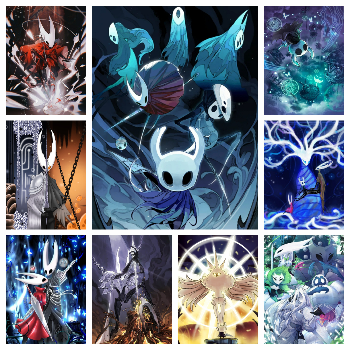 H-Hollow-K-Knight Diamond Pain - Embroidery H&M review and price