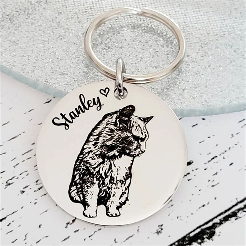 Animal Paw Print Keychain Cust - Embroidery Alphabet review and price