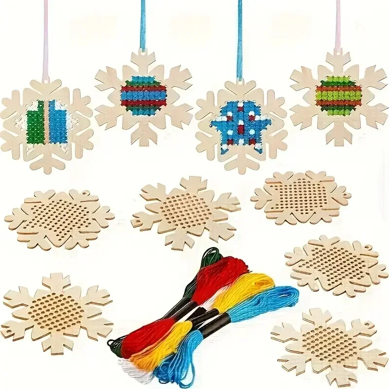 12Set Cross Stitch Hanging Pen - Embroidery Xmas Kits review and price