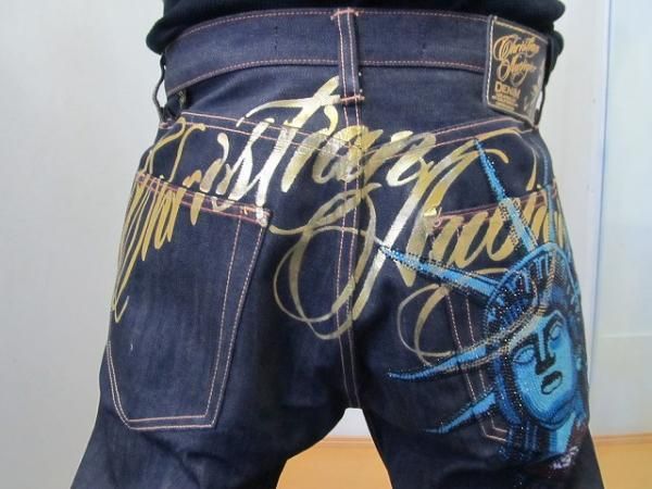 Vintage Statue of Liberty Diam - Embroidery Jeans Sakura review and price