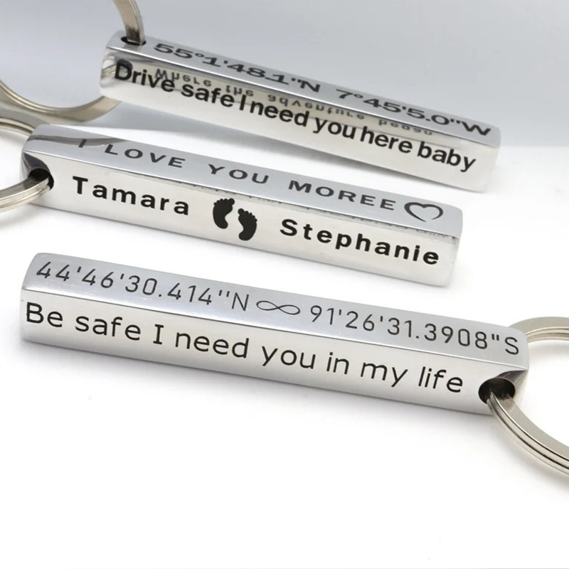 Vnox Personalize Keychains, Cu - Embroidery Alphabet review and price