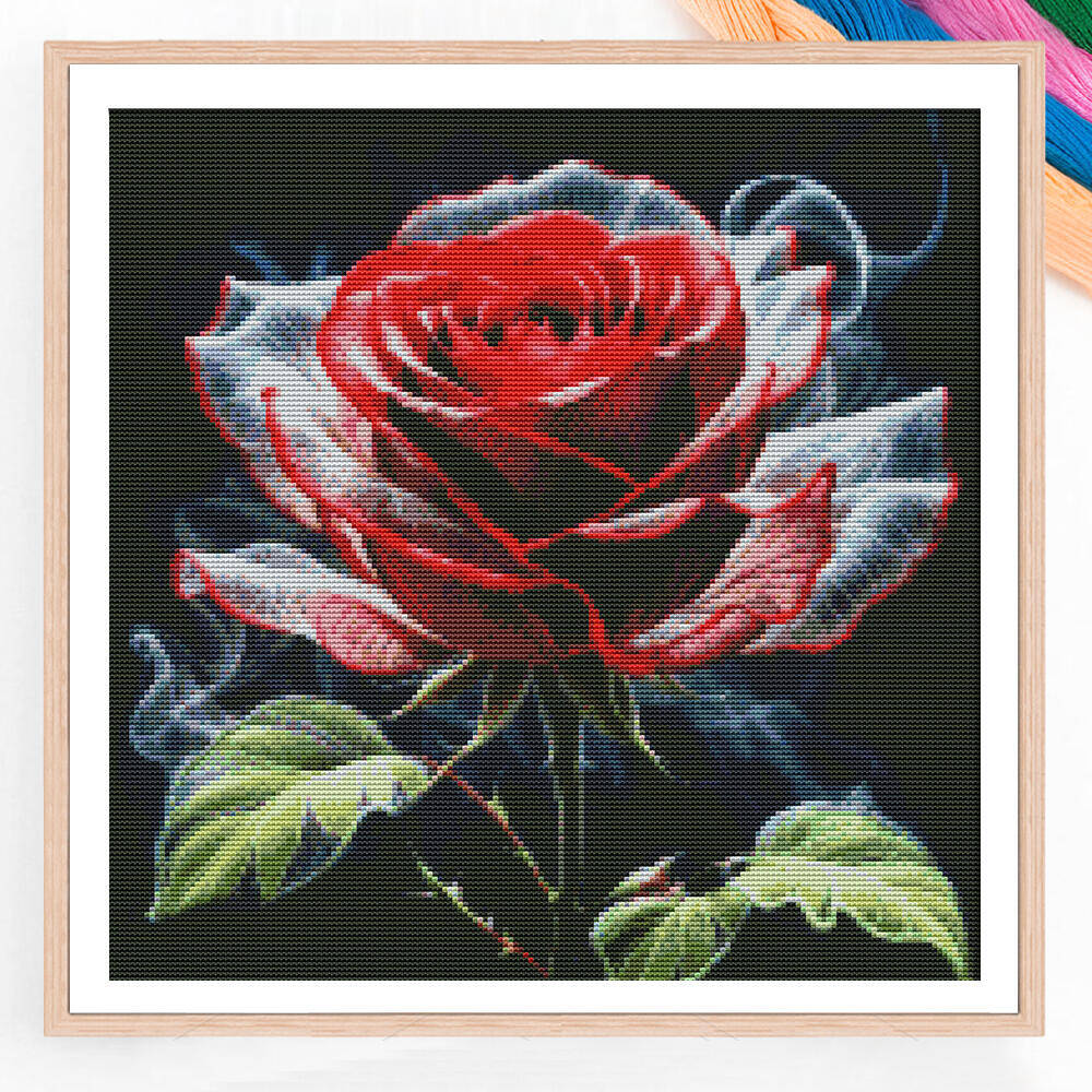 DIY Rose Flower Cross Stitch K - Embroidery Rose Stitch review and price