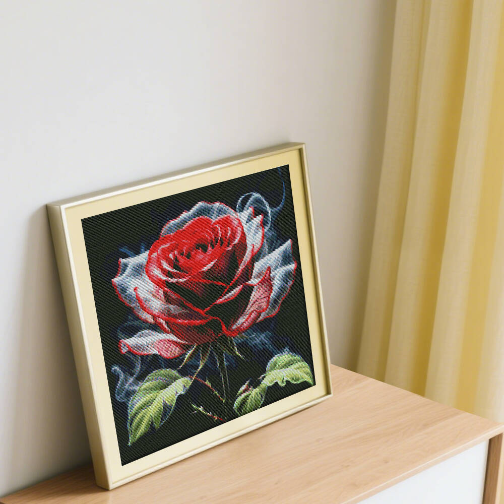 DIY Rose Flower Cross Stitch K - Embroidery Rose Stitch review and price