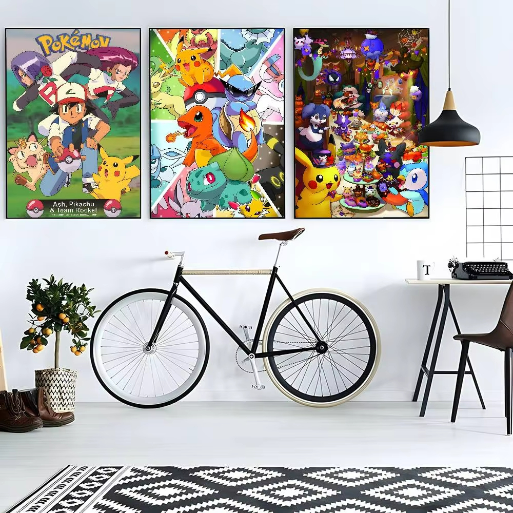 1pc frameless Cartoon Pokemon  - Embroidery H&M review and price