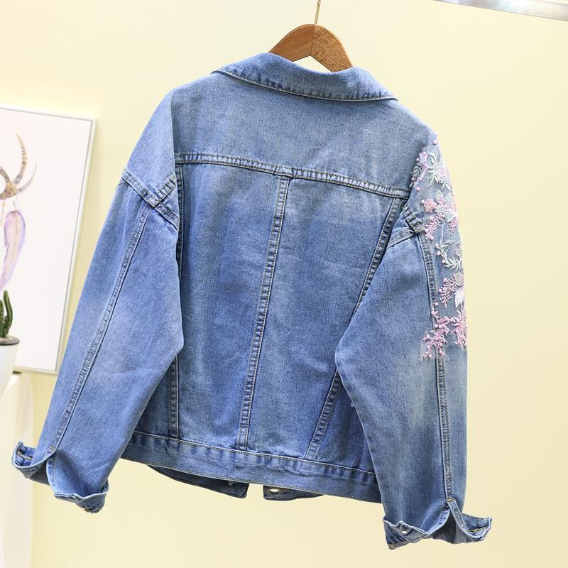 2022 New Embroidery Denim Shor - Embroidery Jeans Sakura review and price