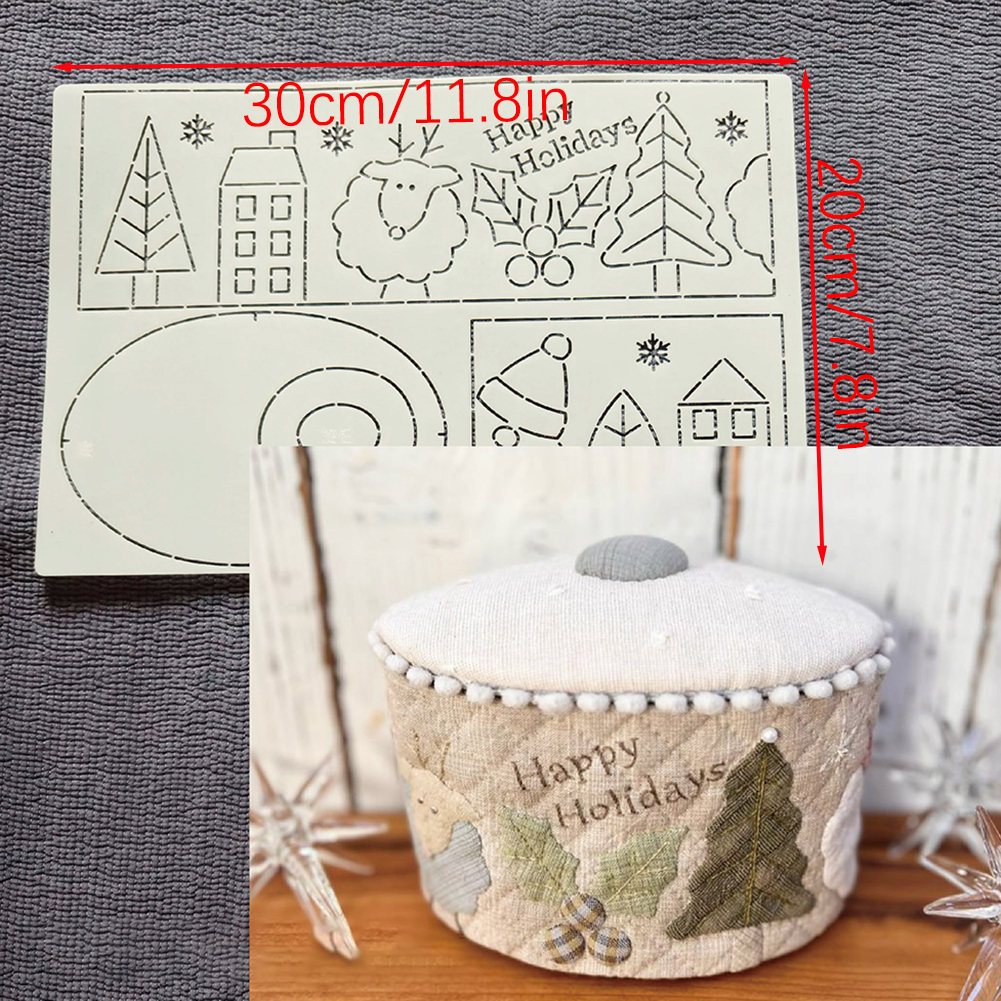 Quilting Template Stencils For - Embroidery Xmas Kits review and price