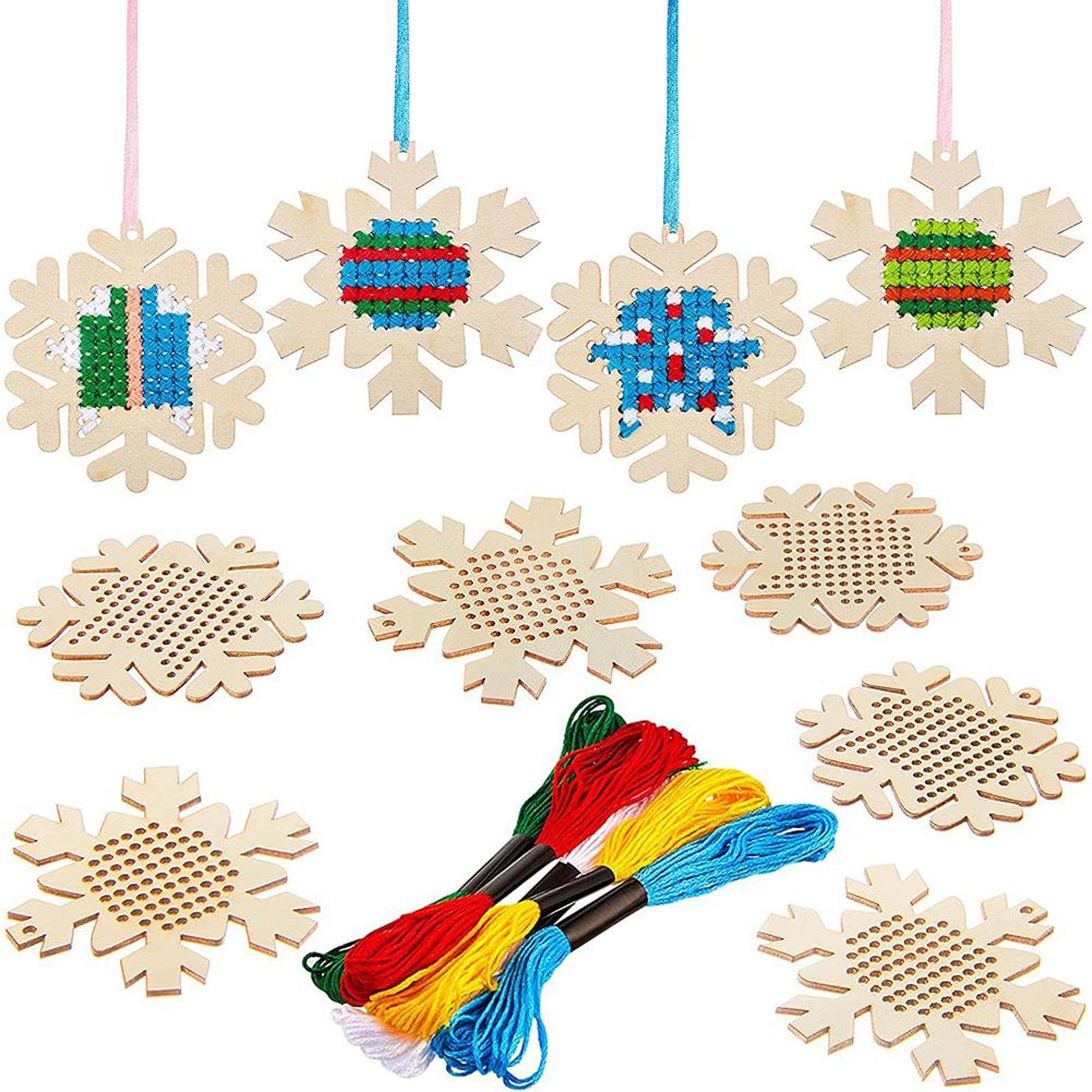 Cross Stitch Hanging Pendant E - Embroidery Xmas Kits review and price