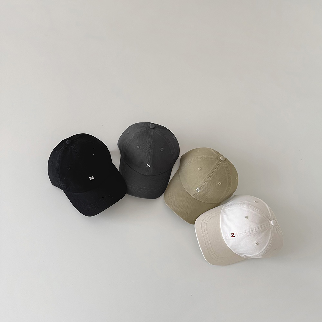 N-Letter Baby Peaked Hat Solid - Embroidery Letter N review and price