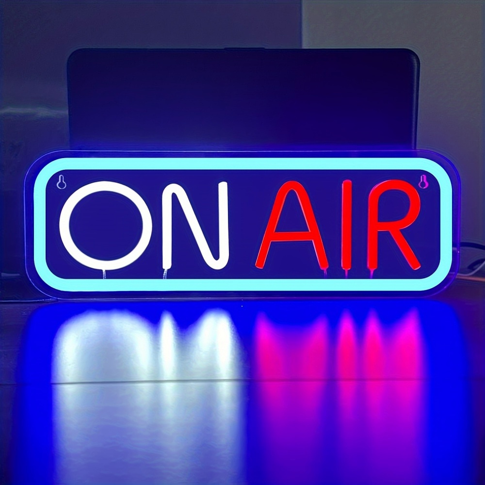ON AIR Neon Signs - LED Live O - Embroidery Studio review and price