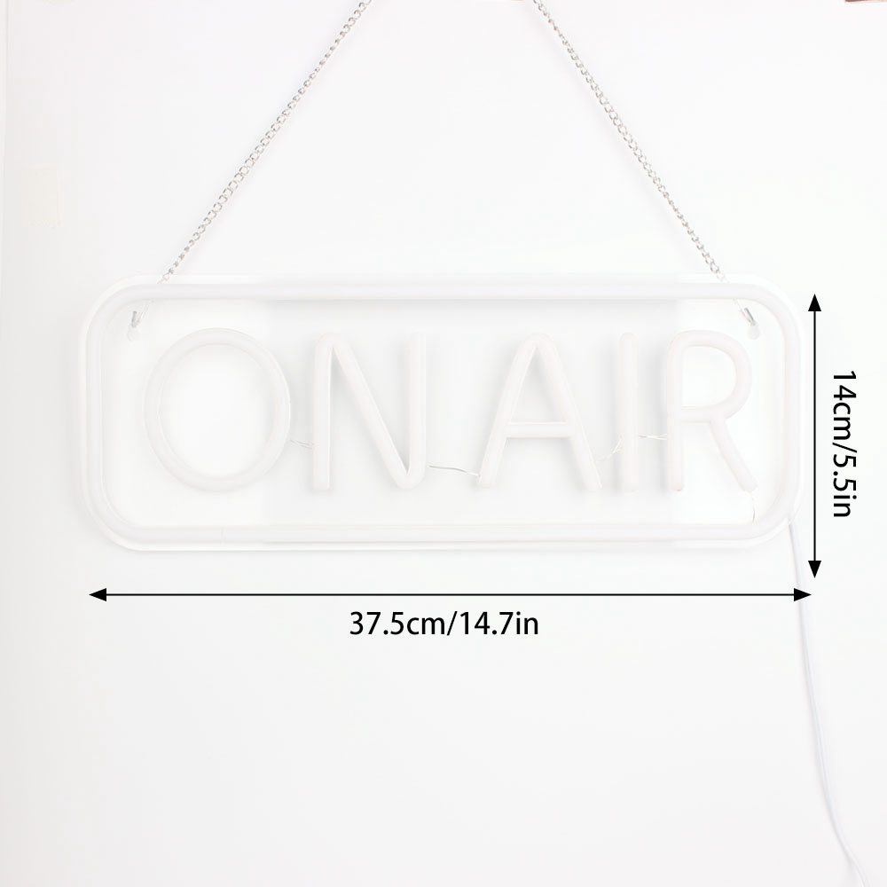 ON AIR Neon Signs - LED Live O - Embroidery Studio review and price