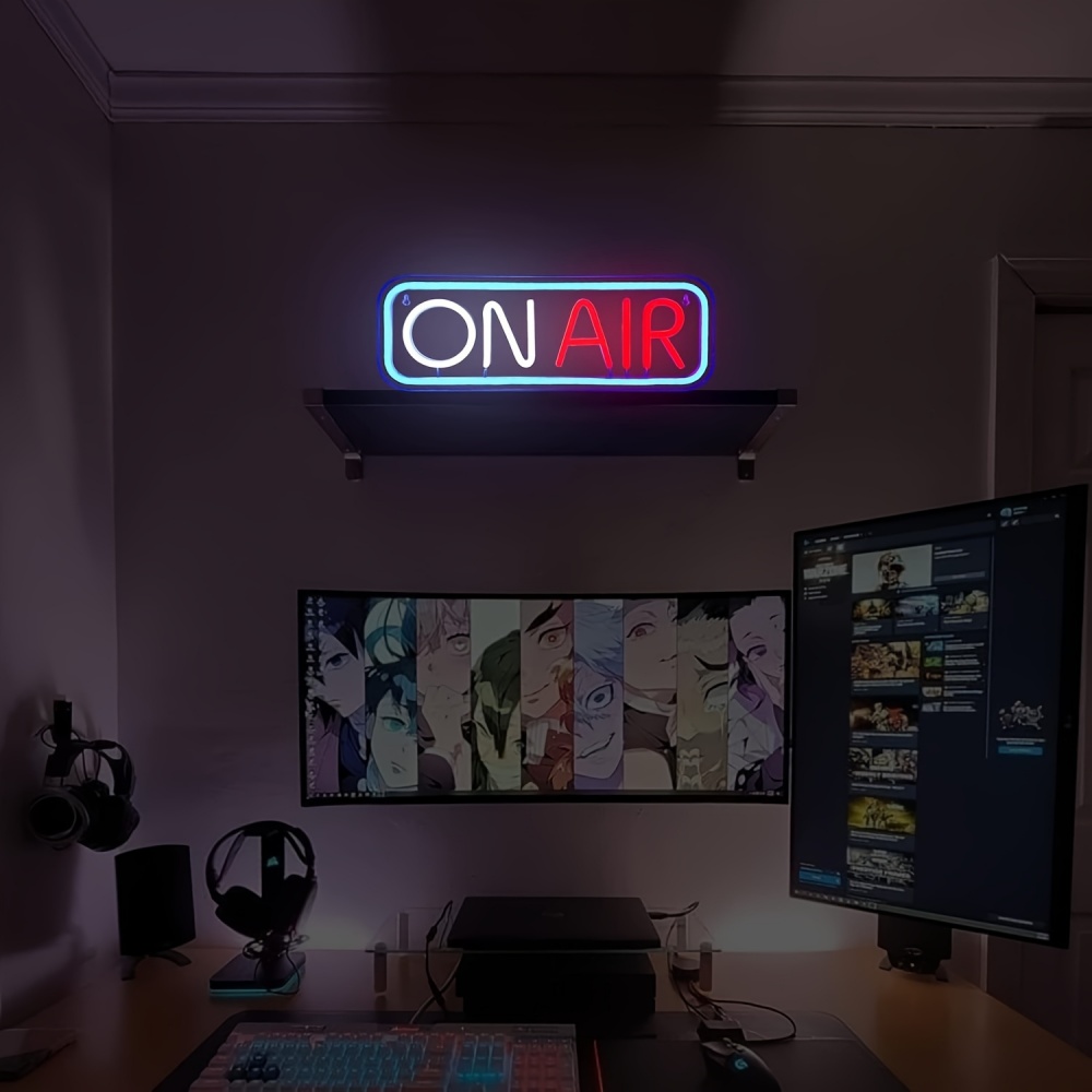 ON AIR Neon Signs - LED Live O - Embroidery Studio review and price