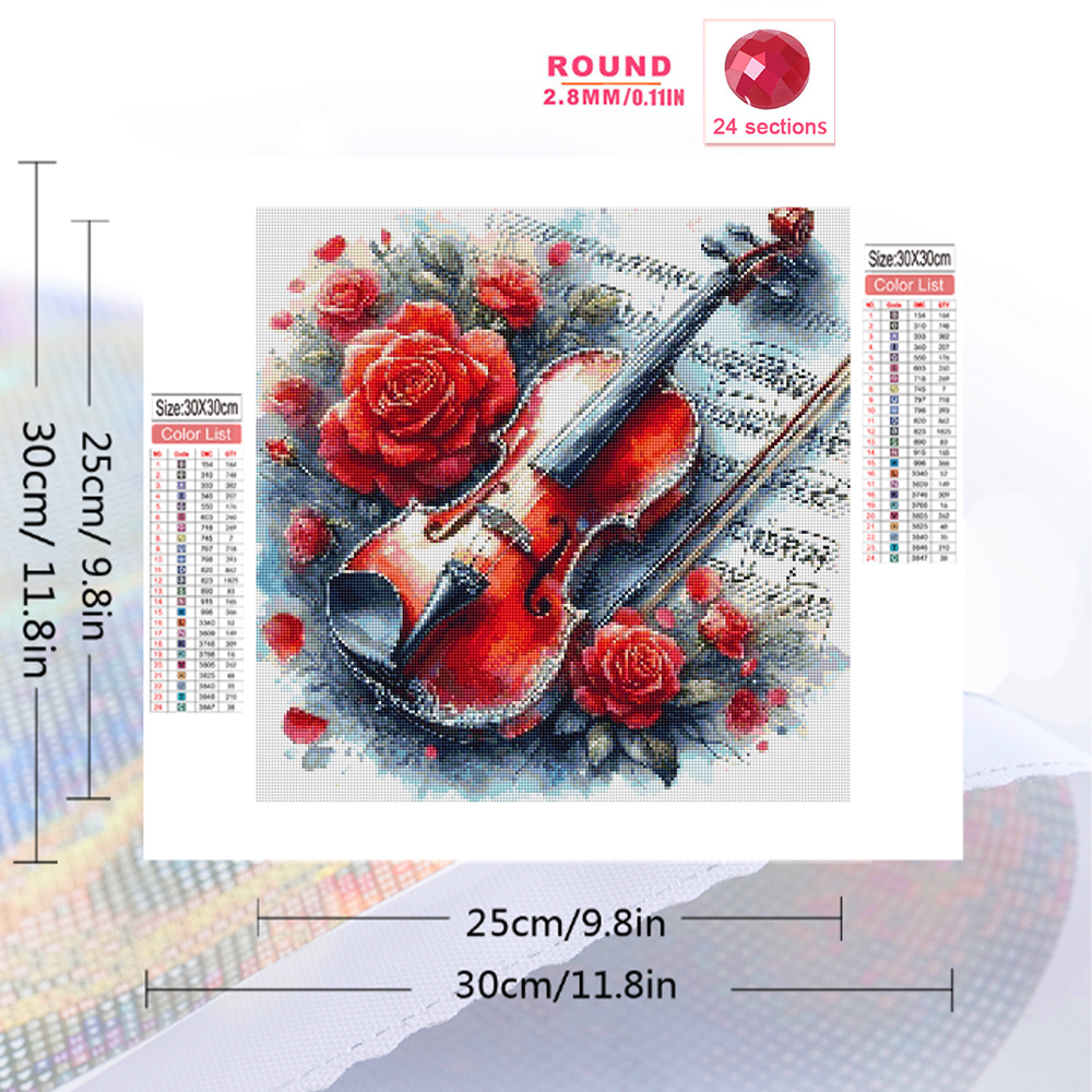 Evershine DIY Diamond Painting - Embroidery Rose Stitch review and price