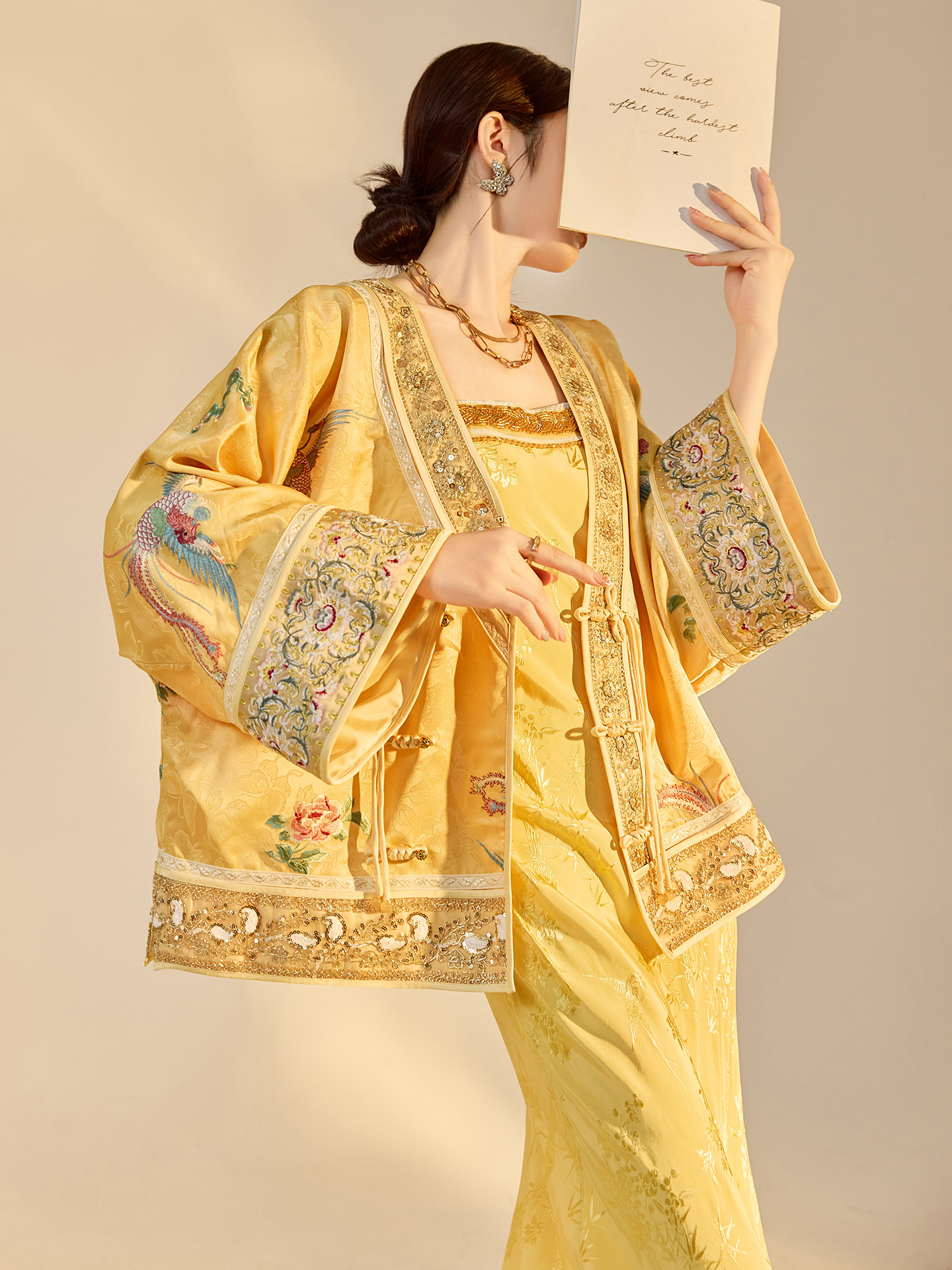 Autumn New Fashion V-neck High - Embroidery Fashion review and price