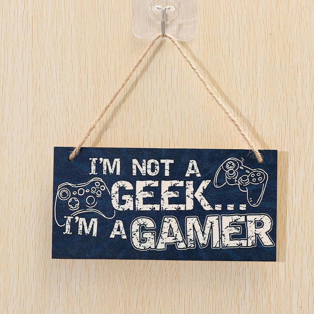 1PC Gaming Room Sign Wood Plaq - Embroidery Studio review and price