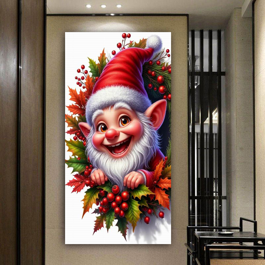 Santa Claus Picture Large Size - Embroidery Xmas Kits review and price