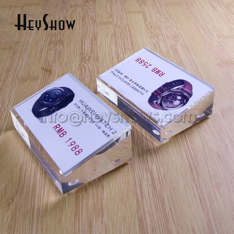 10PCS Desk Acrylic Price Tag H - Embroidery Studio review and price