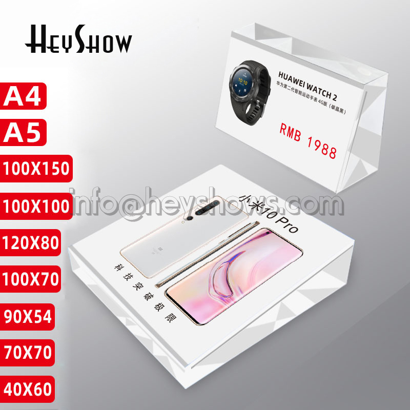 10PCS Desk Acrylic Price Tag H - Embroidery Studio review and price