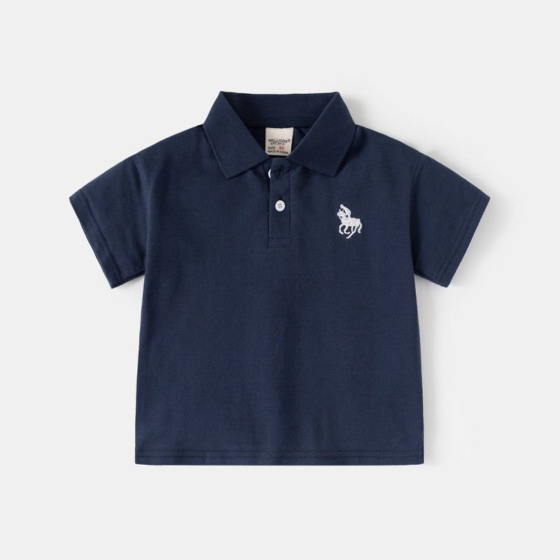 HoneyCherry Boys Polo Shirt Sh - Embroidery Design Logo review and price