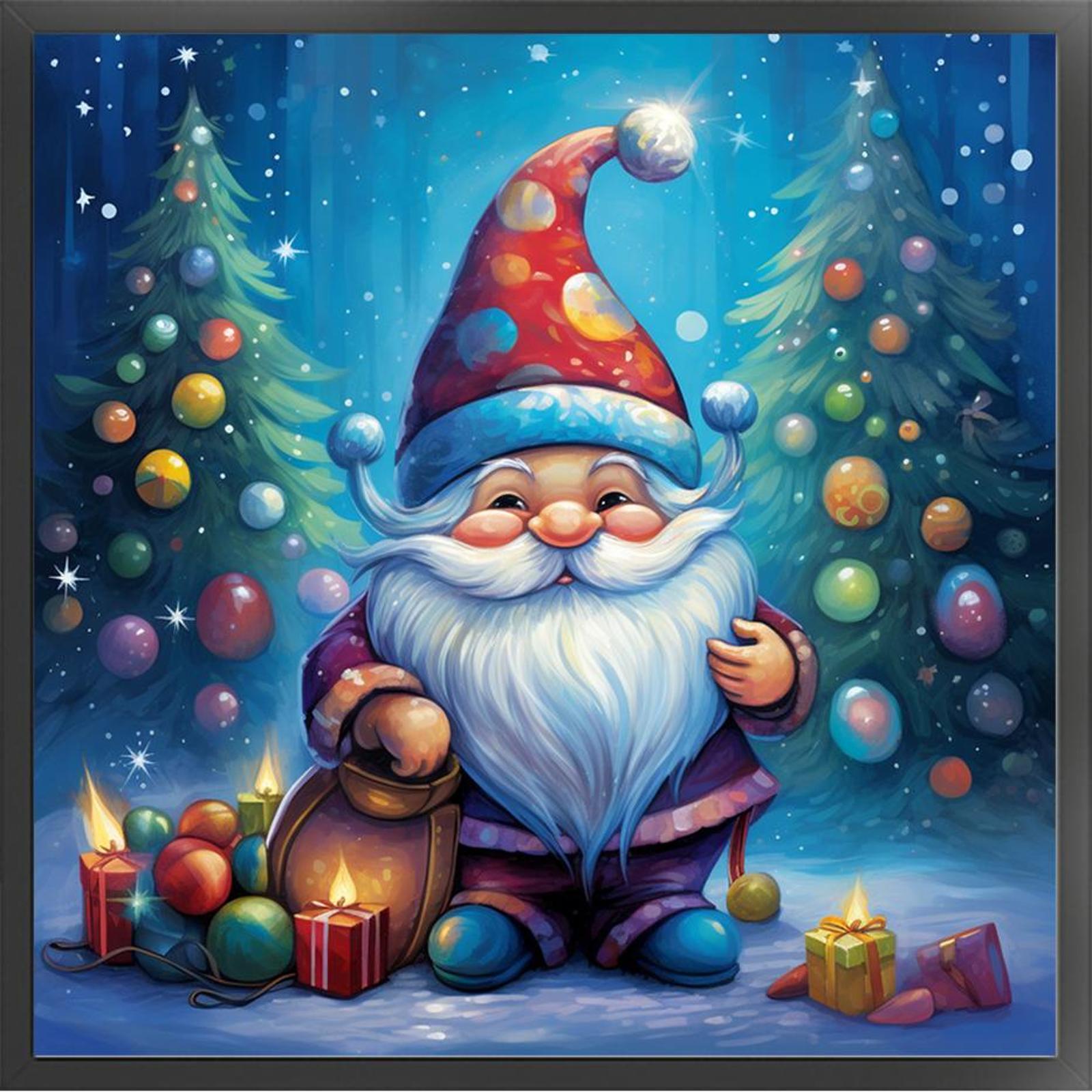 Xmas Goblin Stamped Cross Stit - Embroidery Xmas Kits review and price