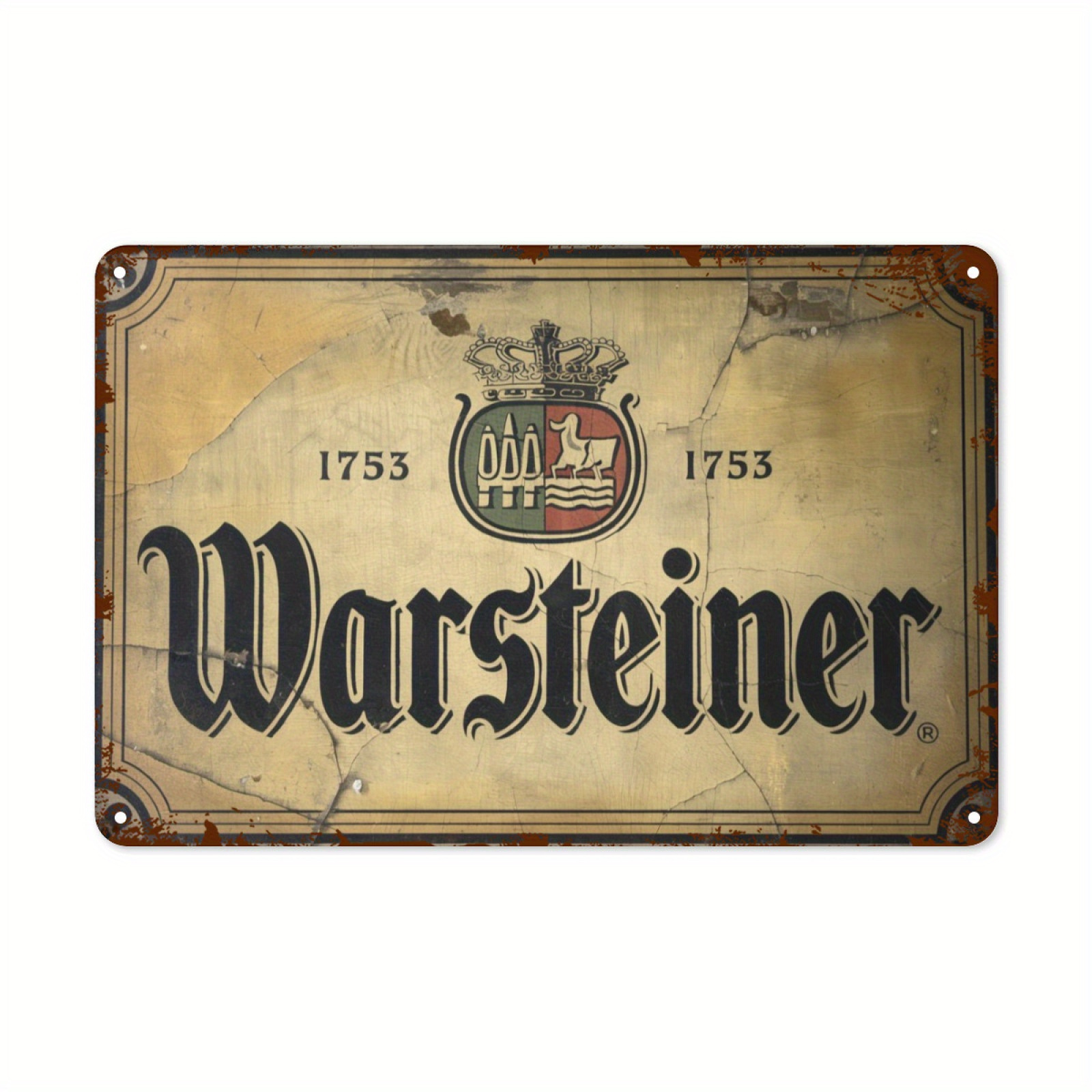 Vintage Warschiner Beer Metal  - Embroidery Garden review and price
